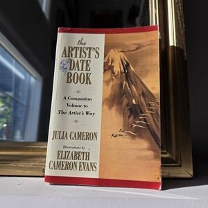 The Artist's Date Book by - Red and Brown Cover